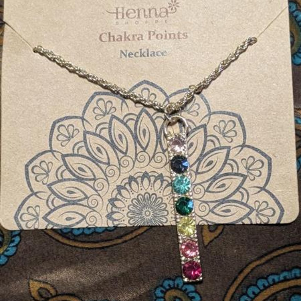 7 Chakra Point Necklace